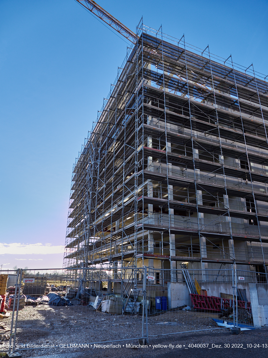 30.12.2022 - Baustelle R.EVO in Neuperlach-Süd